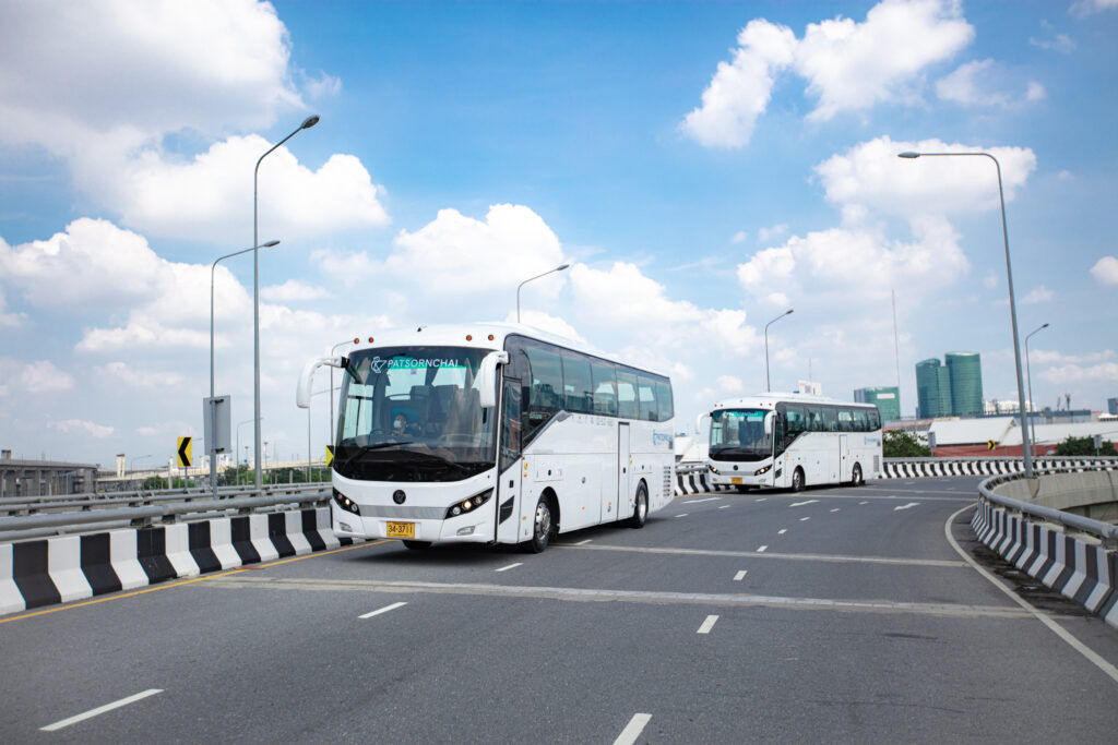 charter bus in Bangkok